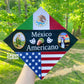 Graduation Cap Topper Mexico and USA