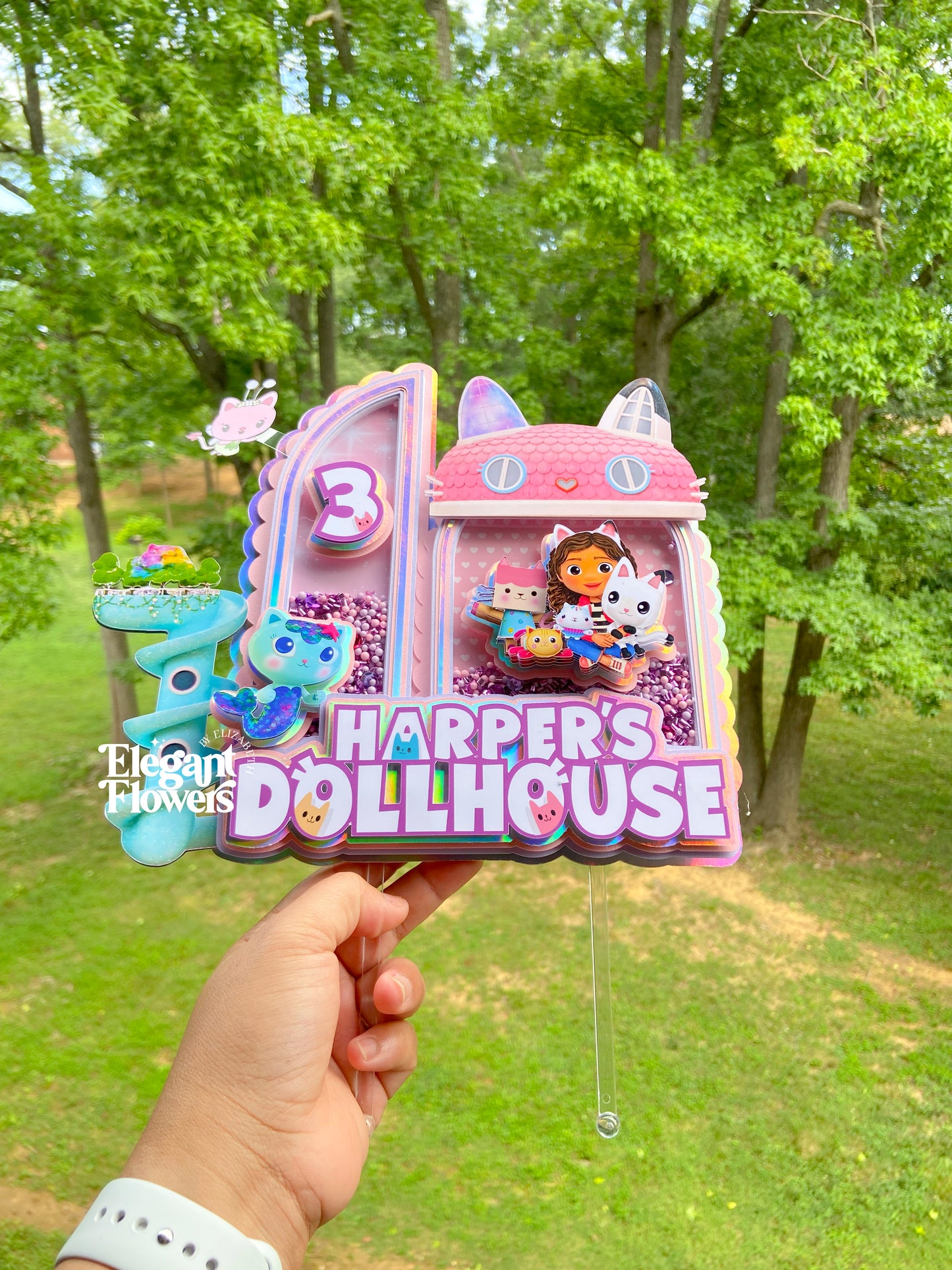 Gabby’s Dollhouse Cake Topper