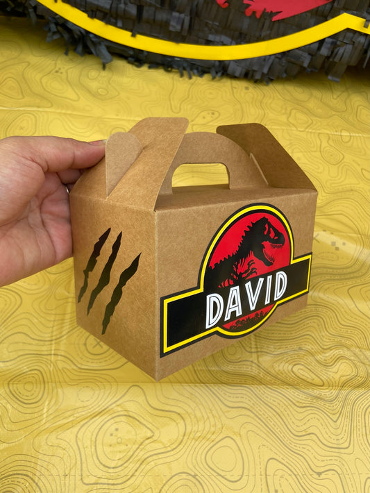 Jurassic Park Favor Boxes